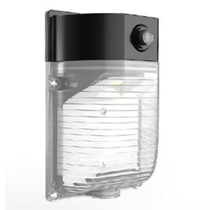 LED Outdoor Mini Wallpack 25MH Equiv Photocell 4000K 12W Xtreme Duty 7YR (EQUIV TO 25MH)