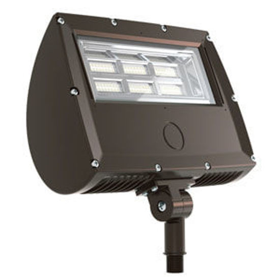 Picture of LED Outdoor Area Floods 1/2" NPT Swivel Mount 50W FLOOD 4K 120-277V non-dimmable 7yr