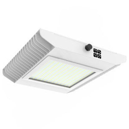 WATT-SELECT™ LED Gas Station Canopy Light 80/100/120/150W 5000K White 120-277V Xtreme Duty 7yr
