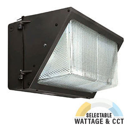 SPEC-SELECT™ LED Outdoor Large Wallpack 400MH Equiv 50-30K 80/100/120W 5YR