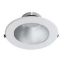  LED 8IN Modular Reflector - Chrome with White Trim Ring