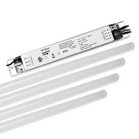 Picture of LED 4' 4-Lamp (Or 8' 2-Lamp) Snap & Go™ Magnetic Retrofit 50W 50K DIMM 5YR
