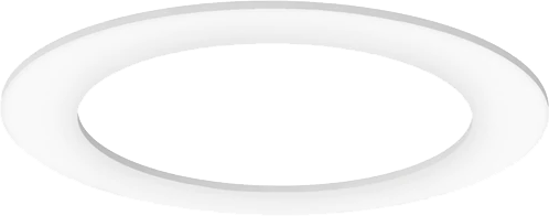 Goof Ring for 6 inch canisters - White