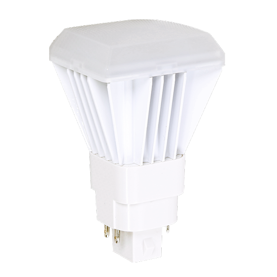 LED-CFL Direct-Install Replaces 26W 4 PIN WITH 9W/3000K/G24Q-4P/VERT/DI/7YR