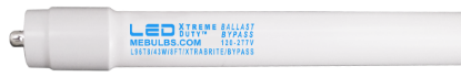 Picture of LED PREMIUM Retrofit Tubes - 8FT T8 HIGH BRIGHTNESS Ballast-Bypass 5000K L96T8 40W FR 8YR