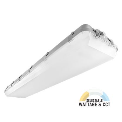 LED Indoor Outdoor Highbay Vapor Tight 4 Foot Spec-Select™ with ISO 100-115-135w 35-41-50K 5yr