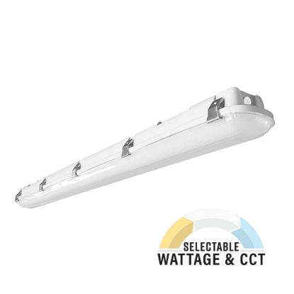 LED Indoor Outdoor Vapor Tight 4 Foot Spec-Select™ with ISO 18-25-30w 35-41-50K 5yr