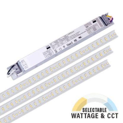 LED SPEC-SELECT™ 4FT 3-Lamp Magnetic Snap & Go™ Retrofit 20/30/40W 50/40/35K DIMM 5YR