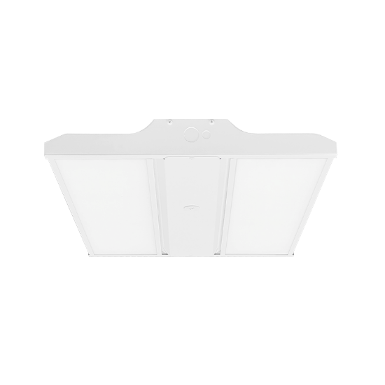 SPEC-SELECT™ LED 2 panel Indoor Linear Highbay with ISO 250MH Equiv 0.87'x1.4' fixture 100-115-135W 5000-4000K 7yr