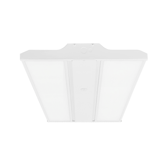 SPEC-SELECT™ LED 2 panel Indoor Linear Highbay with ISO 750MH Equiv 0.87'x3.7' fixture 270-340-400W 5000-4000K 5yr